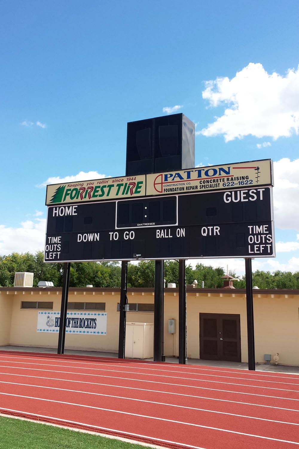 ROSWELL HIGH SCHOOL FOOTBALL FIELD COMES ALIVE WITH DANLEY GENESIS