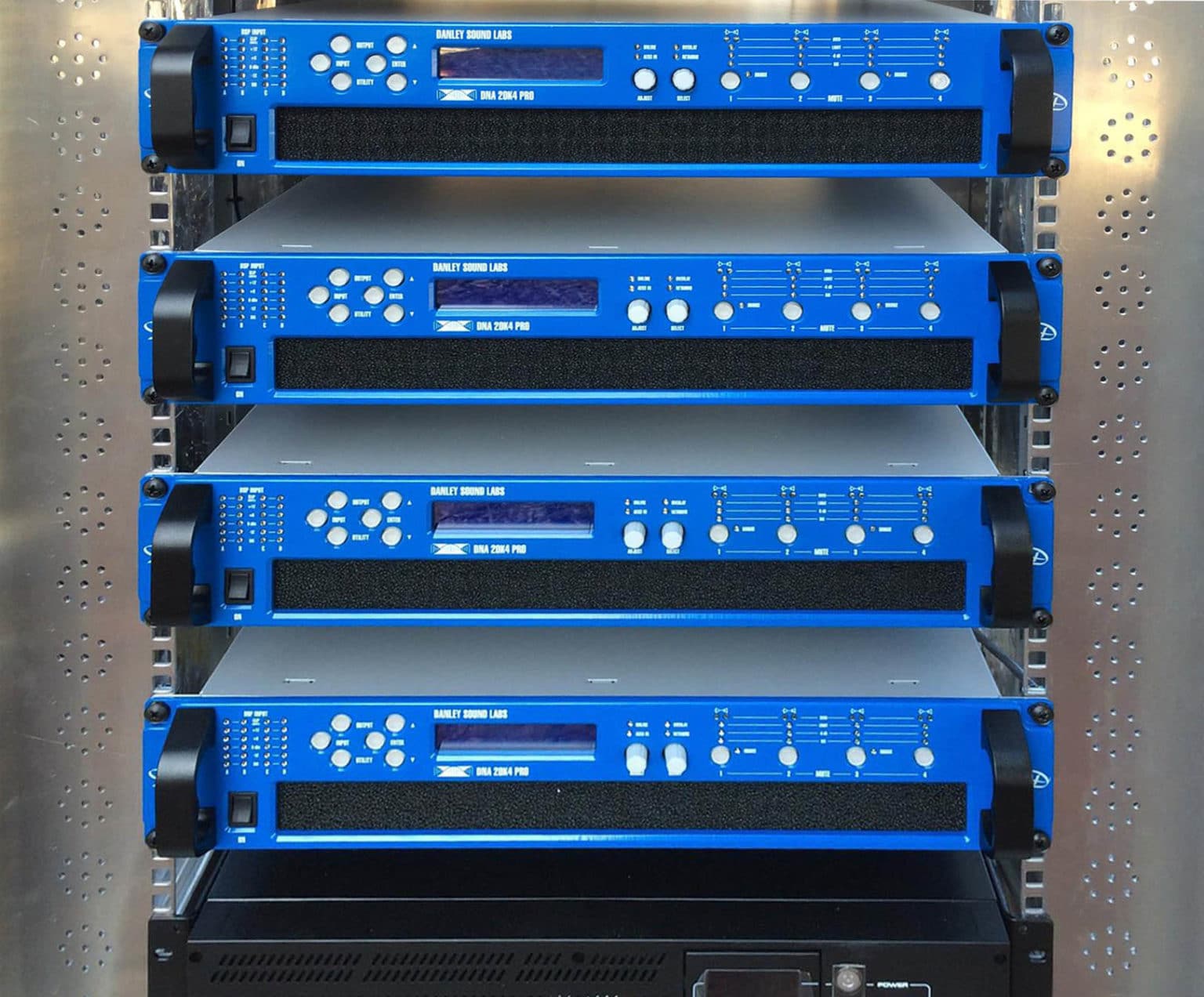 DANLEY JERICHO HORNS FIRE 800PLUS FEET TO SUPPORT MASSIVE VIDEO WALL