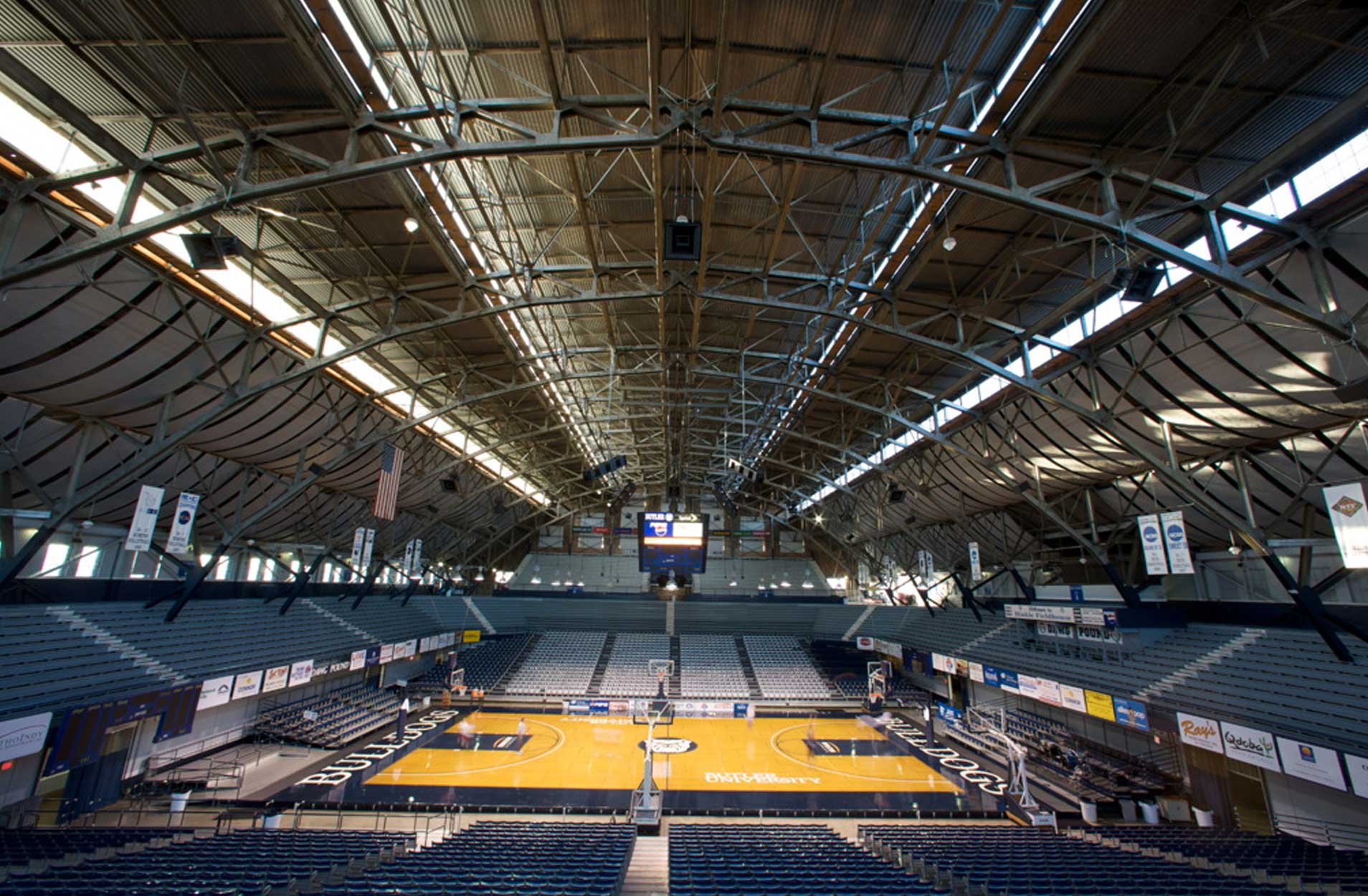 Butler University Bulldogs Basketball court