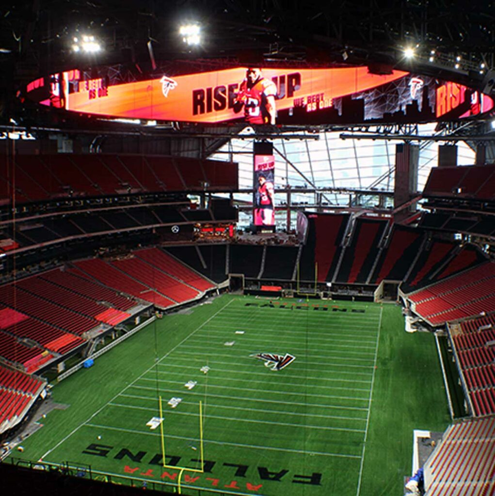 Home of the Atlanta Falcons and Atlanta United