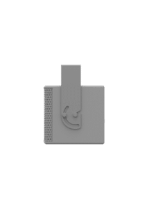 gray Cube loudspeaker side