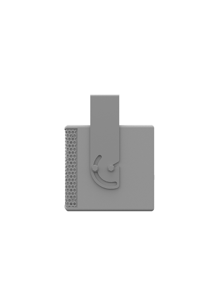 gray Cube loudspeaker side