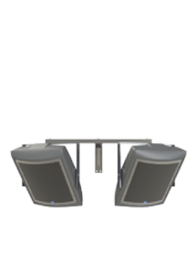 OS double pole mount kit