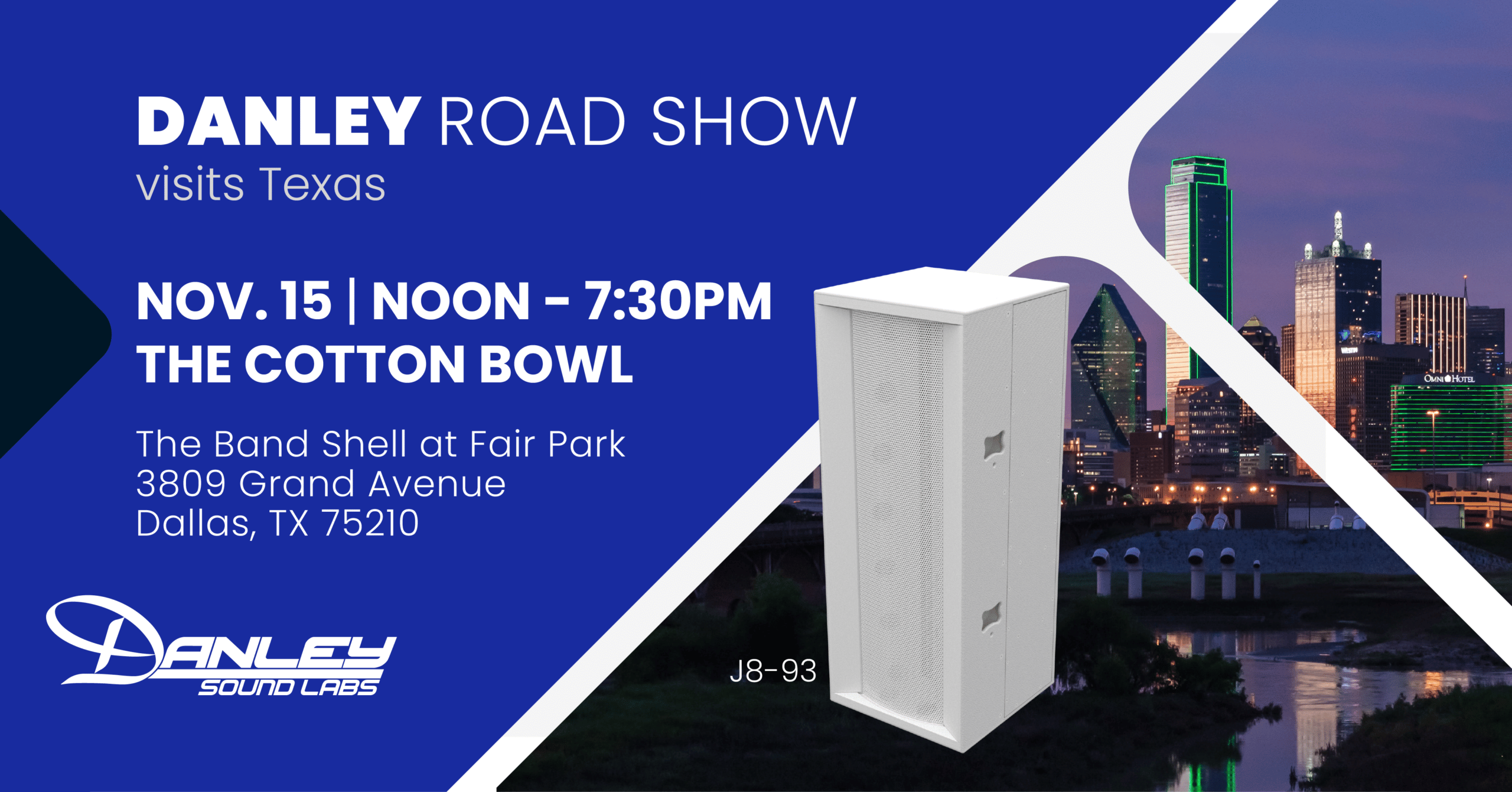 The Cotton Bowl Road Show Danley Sound Labs