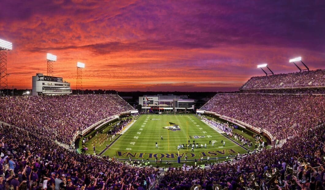 Dowdy Ficklen Stadium at ECU