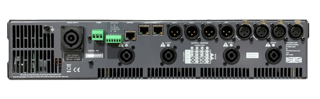 D8K4-DSP amplifier