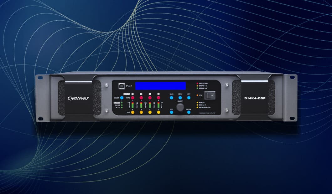 D14K4-DSP Professional Amplifier from Danley