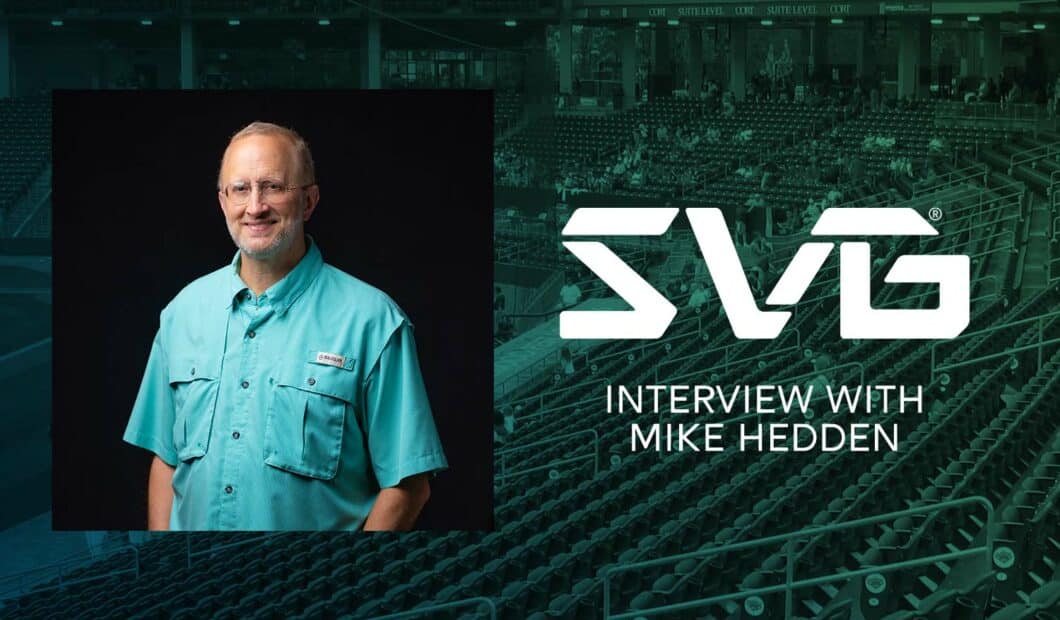 Mike Hedden graphic with SVG logo