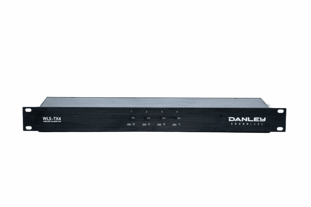 WLS-TX4 rack-mount transmitter for wireless link system