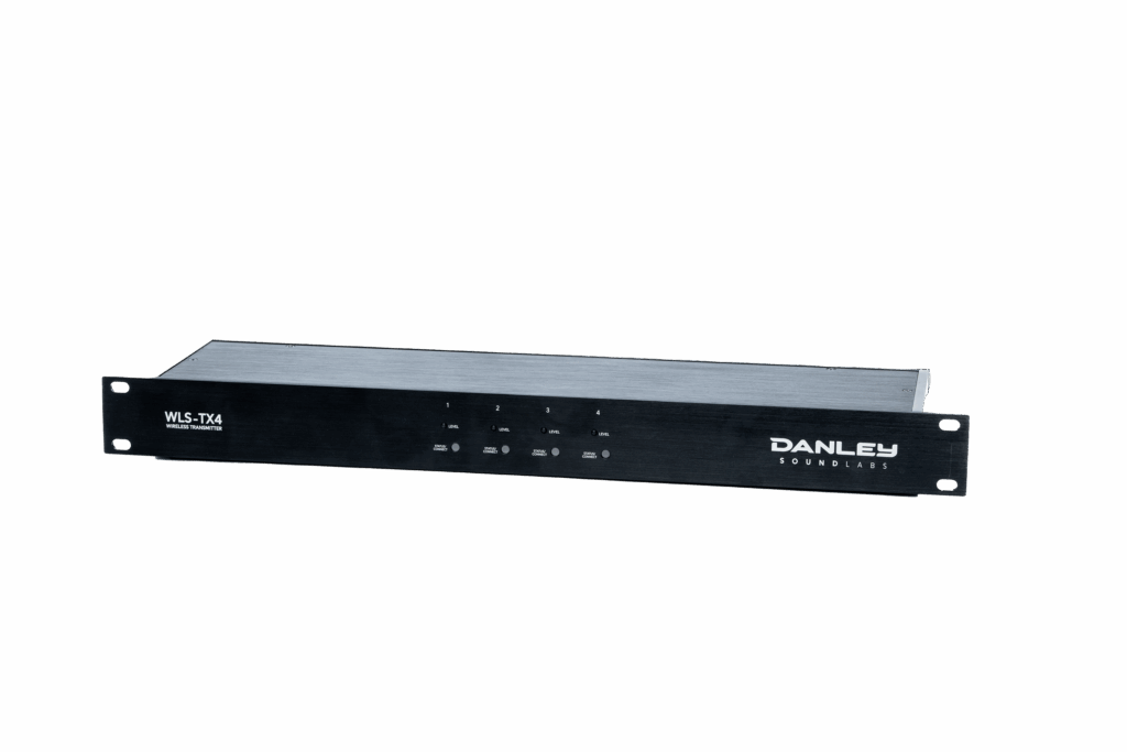 WLS-TX4 rack-mount transmitter for wireless link system