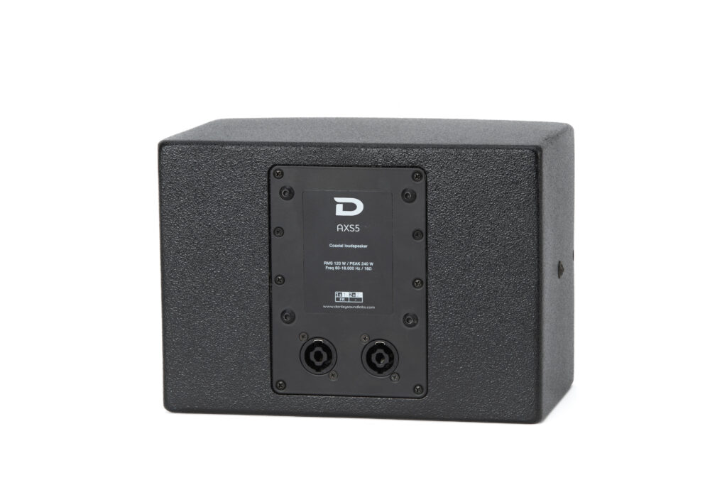 AXS5 compact loudspeaker back