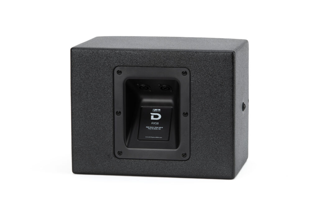 AXS 8 compact loudspeaker rear